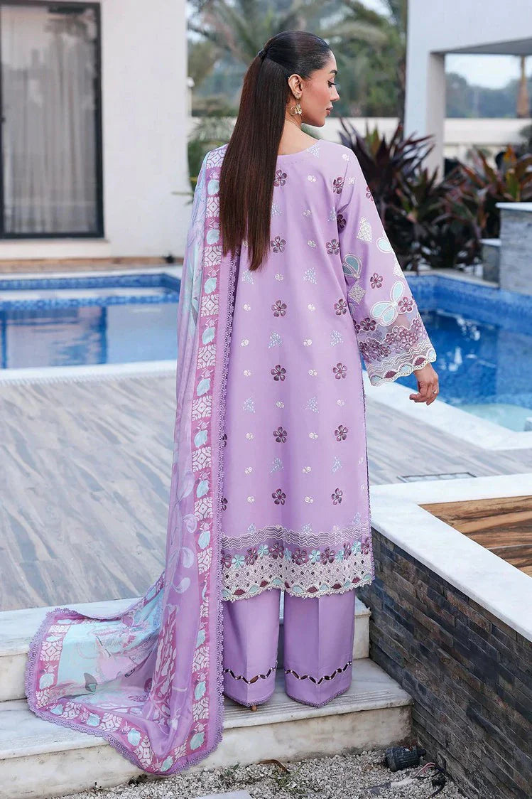 Picture of Ramsha - Andaaz Luxury Lawn Collection Vol 14 - Z-1407 - Unstitched - Available at Raja Sahib