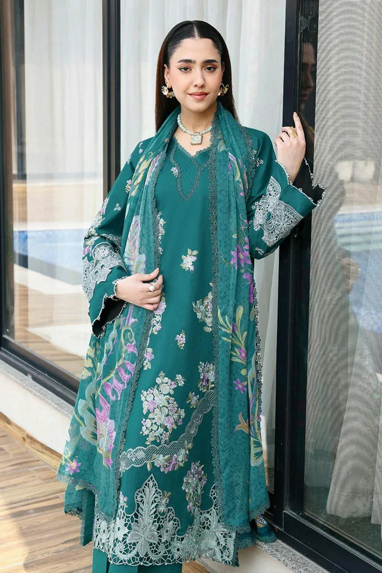 Picture of Ramsha - Andaaz Luxury Lawn Collection Vol 14 - Z-1410 - Unstitched - Available at Raja Sahib