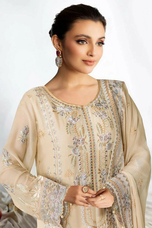 Picture of Ramsha - Sangeet Embroidered Chiffon Collection Vol 4 - B-402 - Unstitched - Available at Raja Sahib