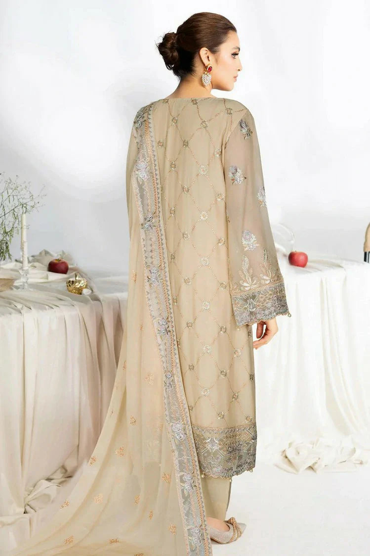 Picture of Ramsha - Sangeet Embroidered Chiffon Collection Vol 4 - B-402 - Unstitched - Available at Raja Sahib