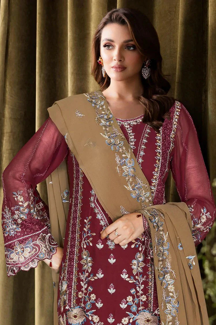 Picture of Ramsha - Sangeet Embroidered Chiffon Collection Vol 4 - B-403 - Unstitched - Available at Raja Sahib