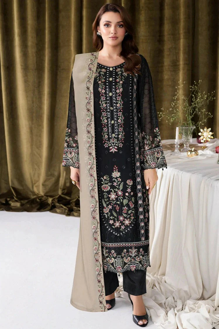 Picture of Ramsha - Sangeet Embroidered Chiffon Collection Vol 4 - B-405 - Unstitched - Available at Raja Sahib
