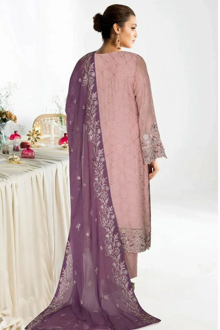 Picture of Ramsha - Sangeet Embroidered Chiffon Collection Vol 4 - B-406 - Unstitched - Available at Raja Sahib