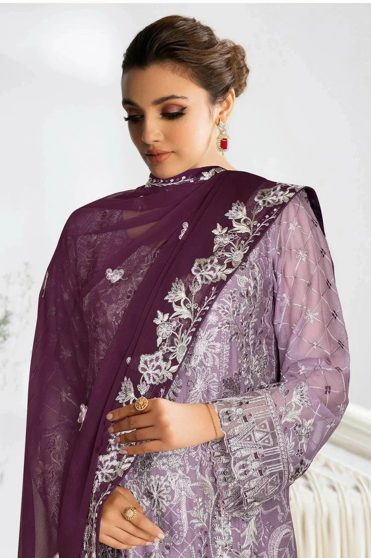 Picture of Ramsha - Sangeet Embroidered Chiffon Collection Vol 4 - B-410 - Unstitched - Available at Raja Sahib