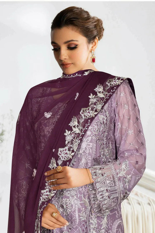Picture of Ramsha - Sangeet Embroidered Chiffon Collection Vol 4 - B-410 - Unstitched - Available at Raja Sahib