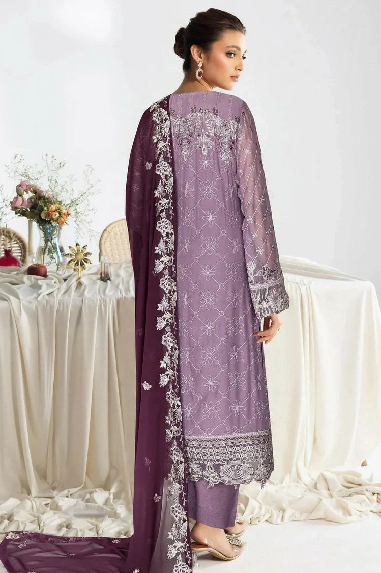 Picture of Ramsha - Sangeet Embroidered Chiffon Collection Vol 4 - B-410 - Unstitched - Available at Raja Sahib