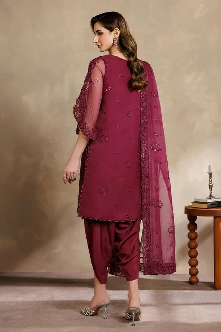Picture of Zarif - Zayrah Formals - ZYR-SURKH-01 - Unstitched - Available at Raja Sahib