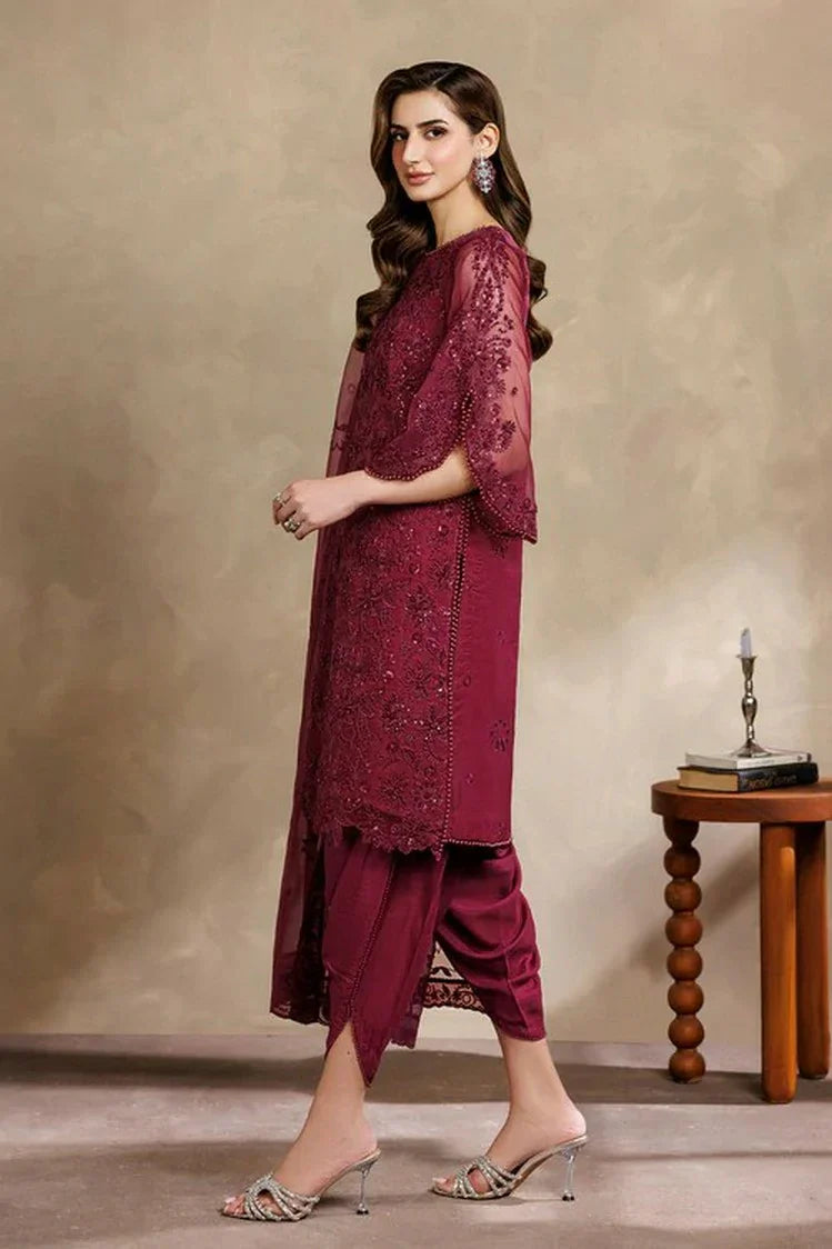 Picture of Zarif - Zayrah Formals - ZYR-SURKH-01 - Unstitched - Available at Raja Sahib