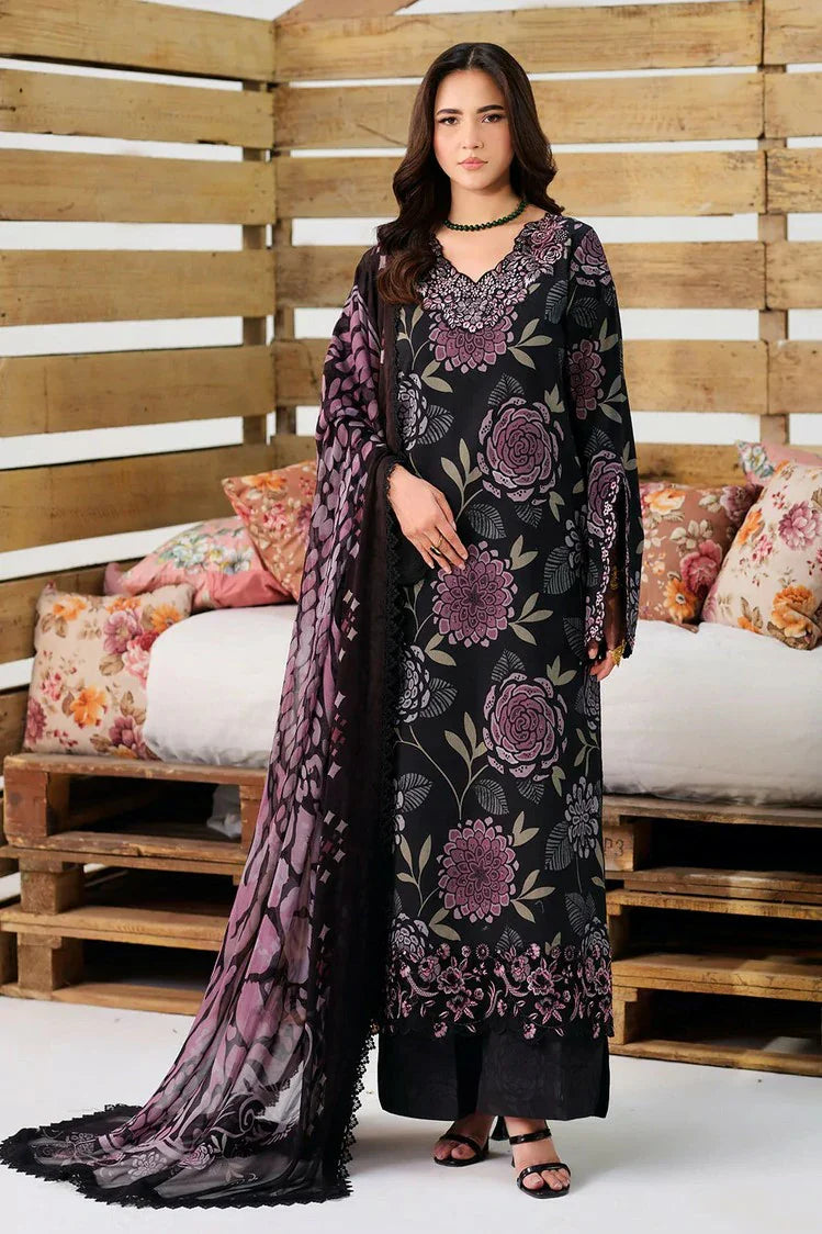 Picture of Ramsha - Rangrez Luxury Lawn Collection Vol 8 - N-802 - Unstitched - Available at Raja Sahib