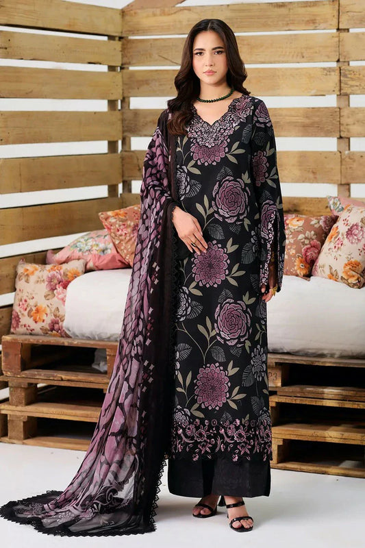 Picture of Ramsha - Rangrez Luxury Lawn Collection Vol 8 - N-802 - Unstitched - Available at Raja Sahib
