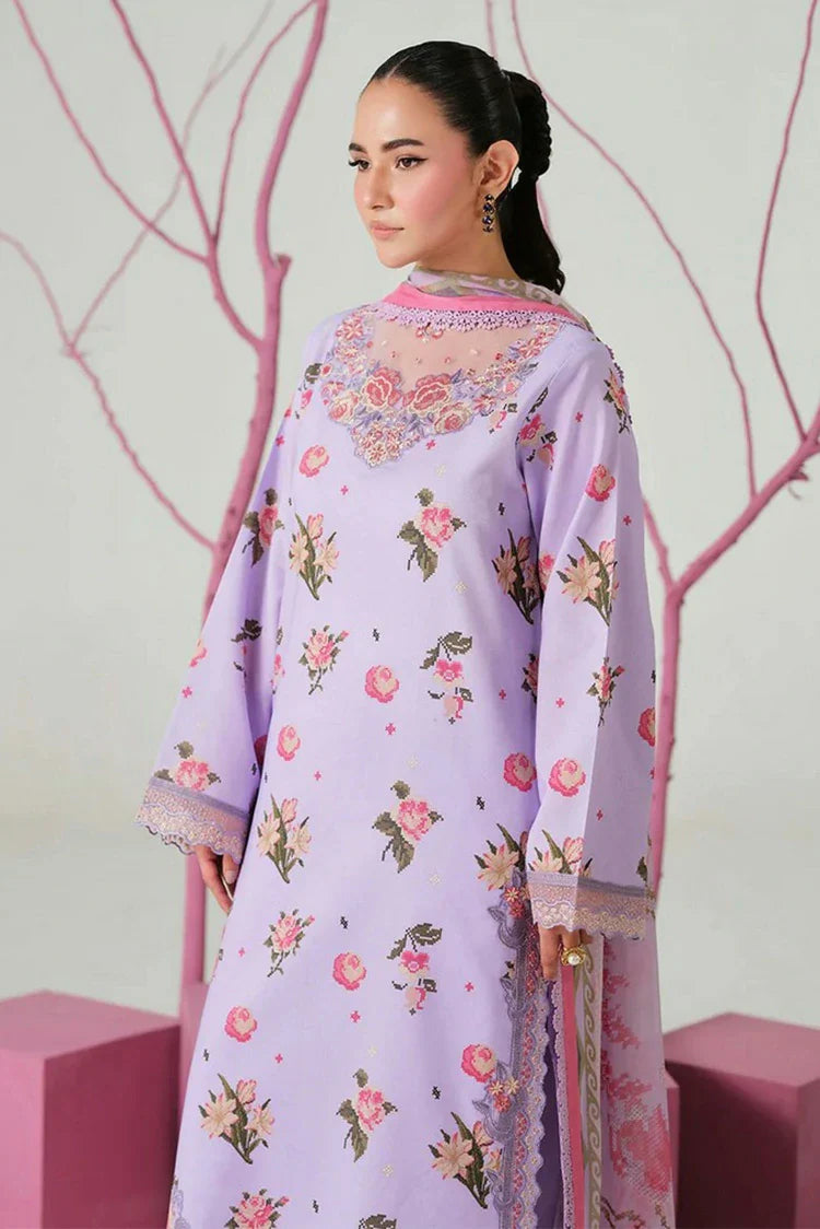 Picture of Ramsha - Rangrez Luxury Lawn Collection Vol 8 - N-804 - Unstitched - Available at Raja Sahib