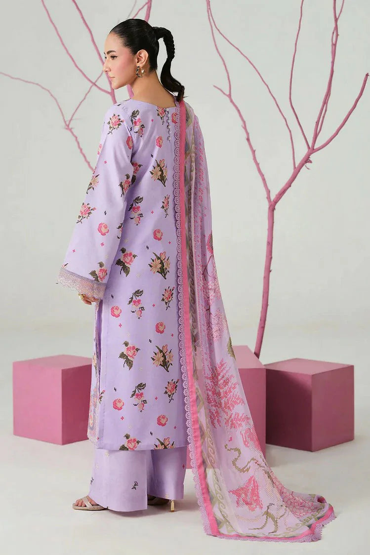 Picture of Ramsha - Rangrez Luxury Lawn Collection Vol 8 - N-804 - Unstitched - Available at Raja Sahib