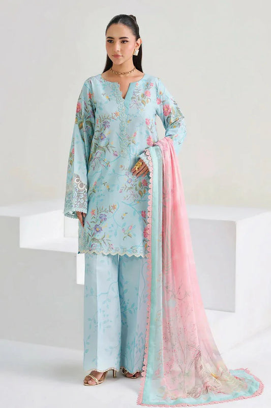 Picture of Ramsha - Rangrez Luxury Lawn Collection Vol 8 - N-806 - Unstitched - Available at Raja Sahib