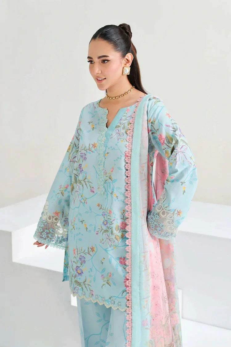 Picture of Ramsha - Rangrez Luxury Lawn Collection Vol 8 - N-806 - Unstitched - Available at Raja Sahib