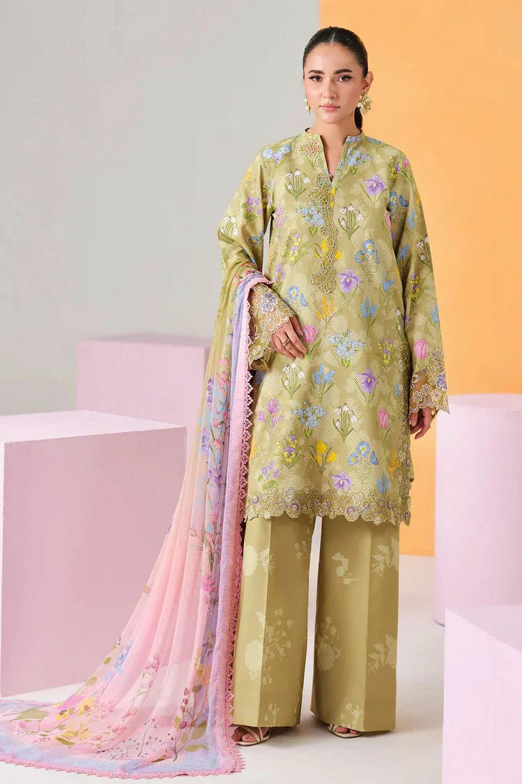 Picture of Ramsha - Rangrez Luxury Lawn Collection Vol 8 - N-809 - Unstitched - Available at Raja Sahib