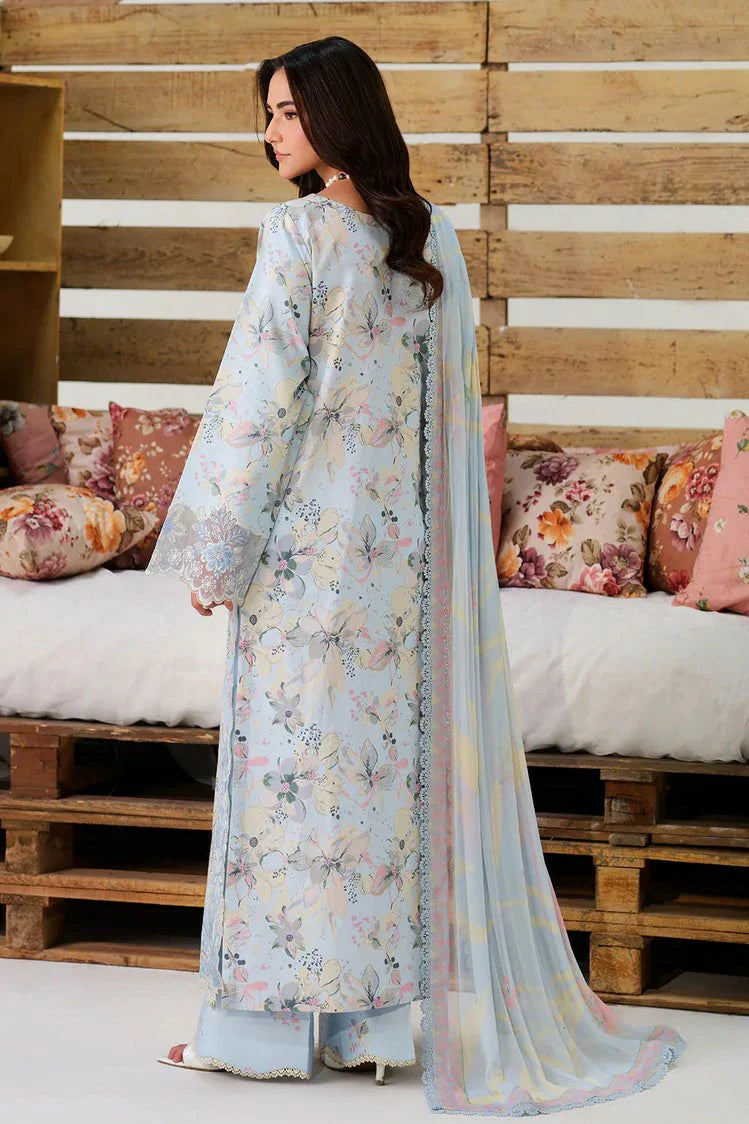 Picture of Ramsha - Rangrez Luxury Lawn Collection Vol 8 - N-810 - Unstitched - Available at Raja Sahib