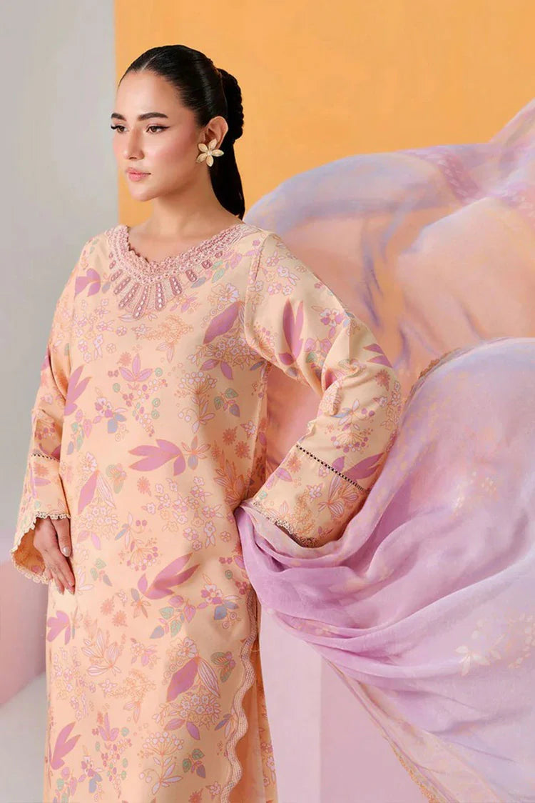 Picture of Ramsha - Rangrez Luxury Lawn Collection Vol 8 - N-811 - Unstitched - Available at Raja Sahib