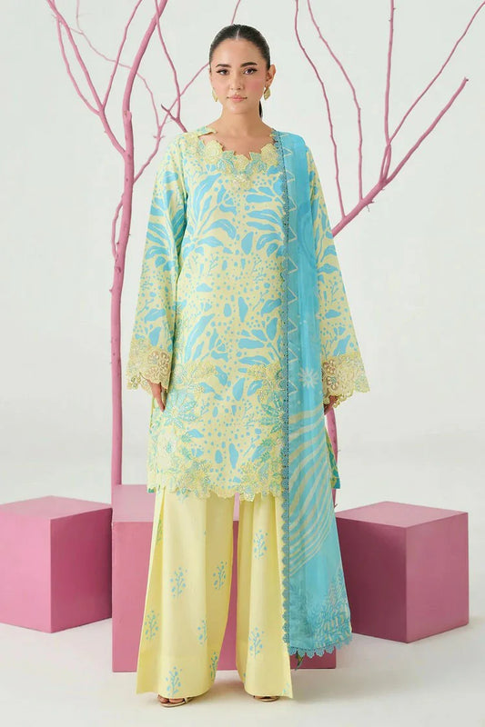 Picture of Ramsha - Rangrez Luxury Lawn Collection Vol 8 - N-812 - Unstitched - Available at Raja Sahib