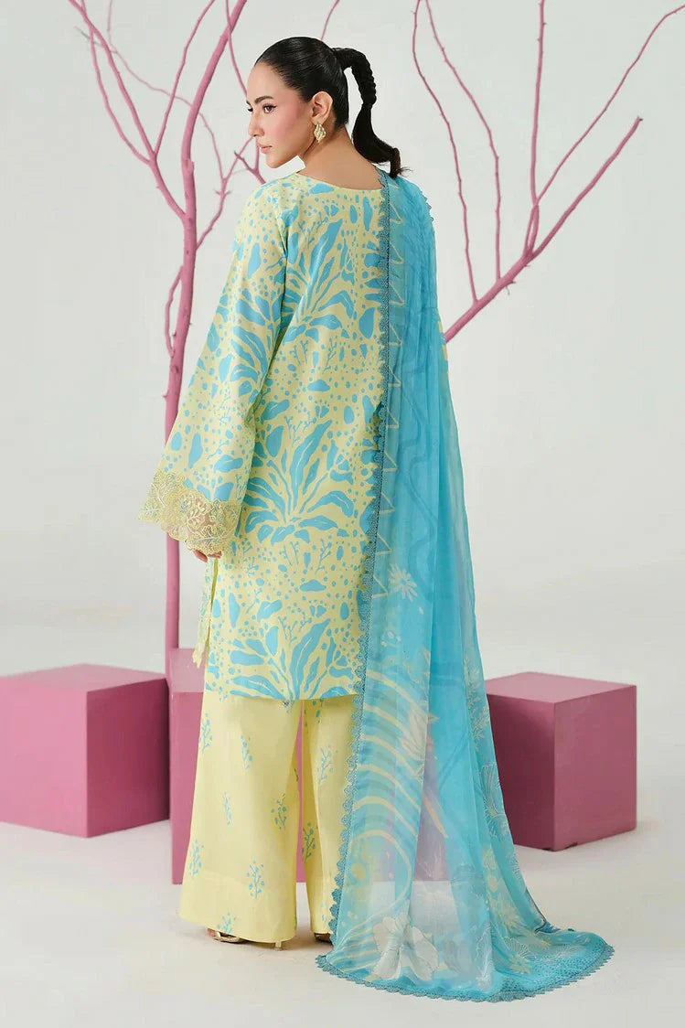 Picture of Ramsha - Rangrez Luxury Lawn Collection Vol 8 - N-812 - Unstitched - Available at Raja Sahib