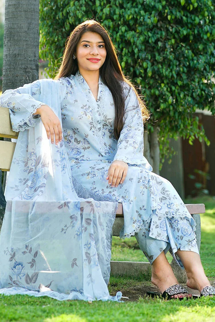 Picture of Ileen - Print Edit - 05-Dina - Unstitched - Available at Raja Sahib