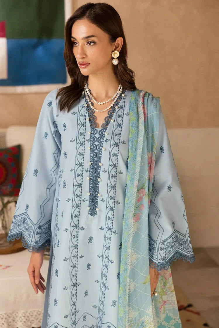 Picture of Rajbari - Nissa Chikankari Exclusive - Design 12 - Unstitched - Available at Raja Sahib