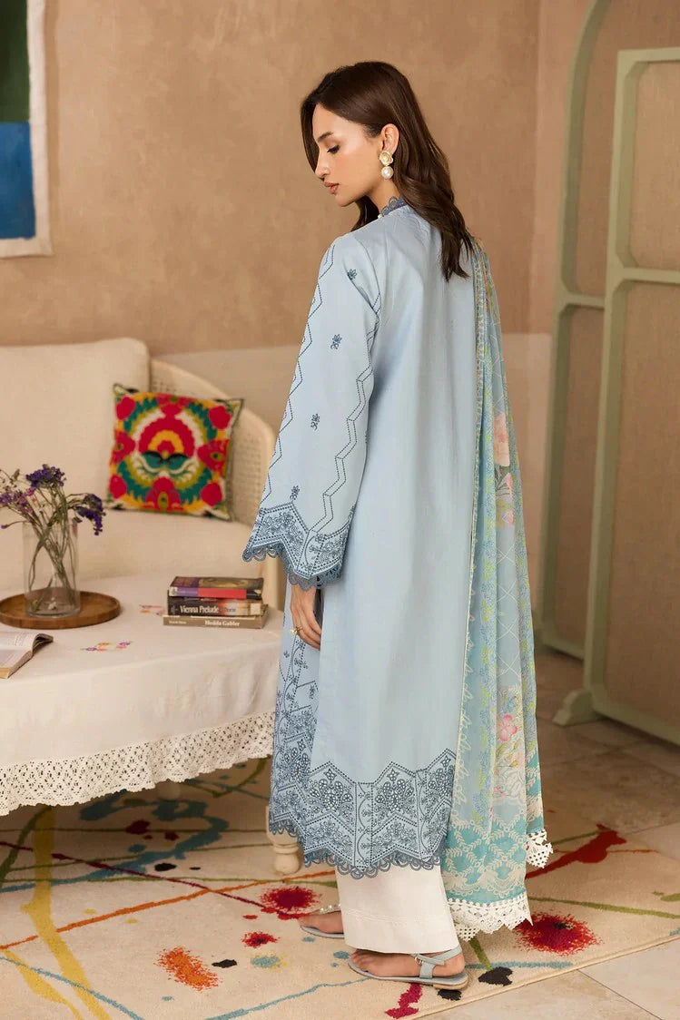 Picture of Rajbari - Nissa Chikankari Exclusive - Design 12 - Unstitched - Available at Raja Sahib