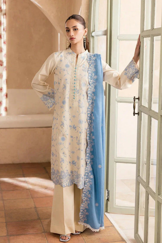Picture of Rajbari - Nissa Chikankari Exclusive - Design 02 - Unstitched - Available at Raja Sahib