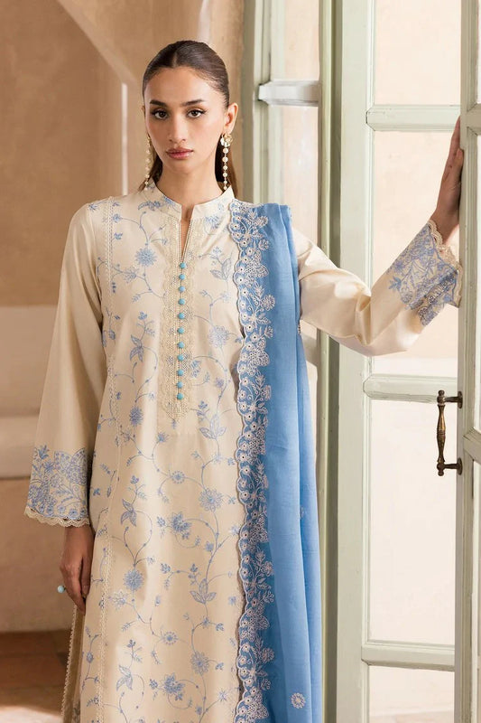 Picture of Rajbari - Nissa Chikankari Exclusive - Design 02 - Unstitched - Available at Raja Sahib
