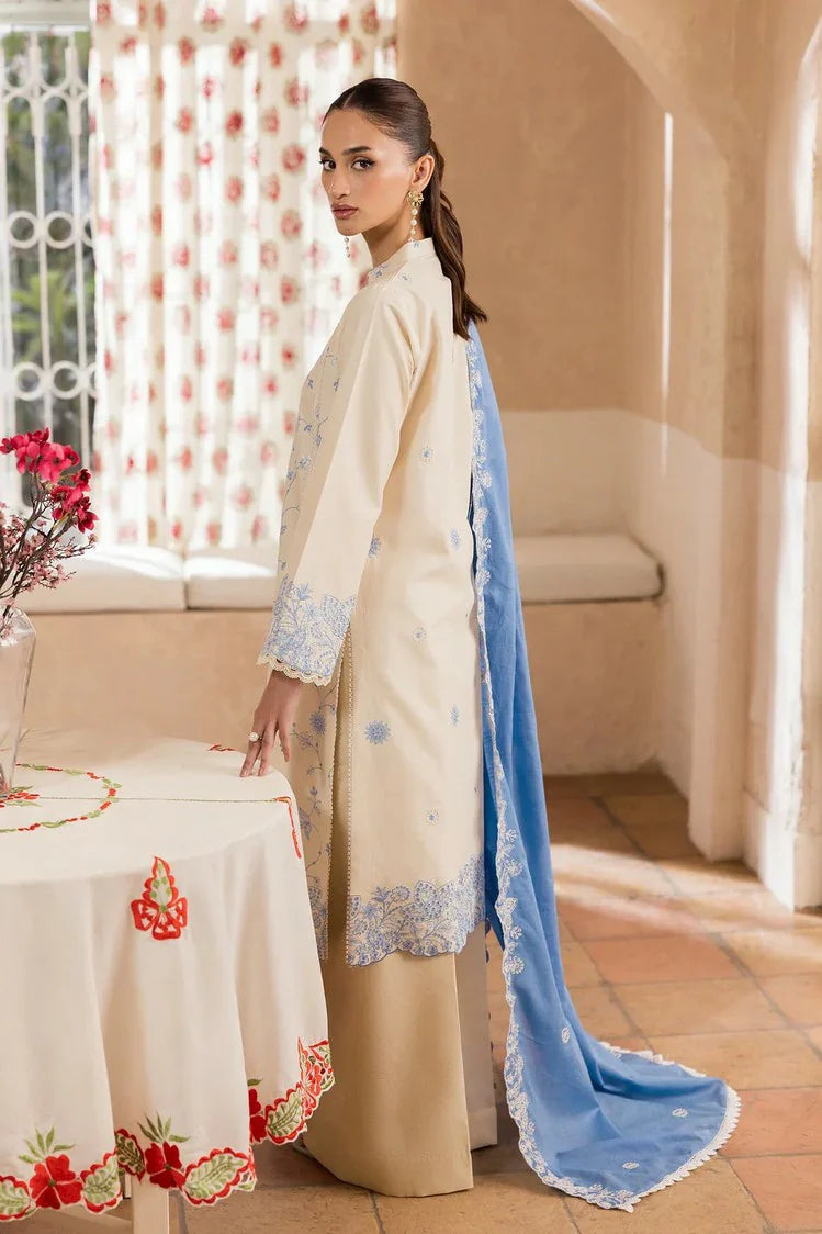 Picture of Rajbari - Nissa Chikankari Exclusive - Design 02 - Unstitched - Available at Raja Sahib