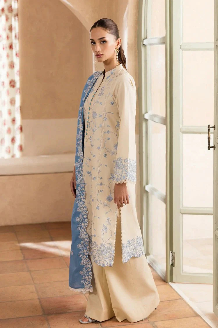Picture of Rajbari - Nissa Chikankari Exclusive - Design 02 - Unstitched - Available at Raja Sahib