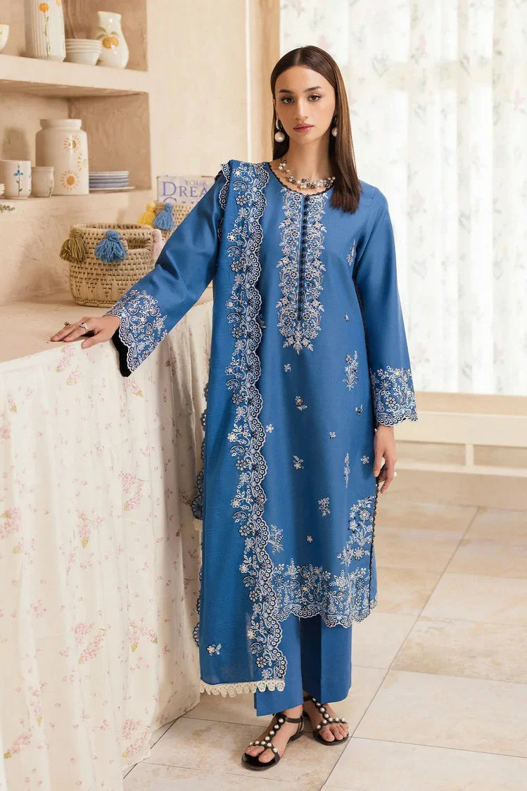 Picture of Rajbari - Nissa Chikankari Exclusive - Design 07 - Unstitched - Available at Raja Sahib