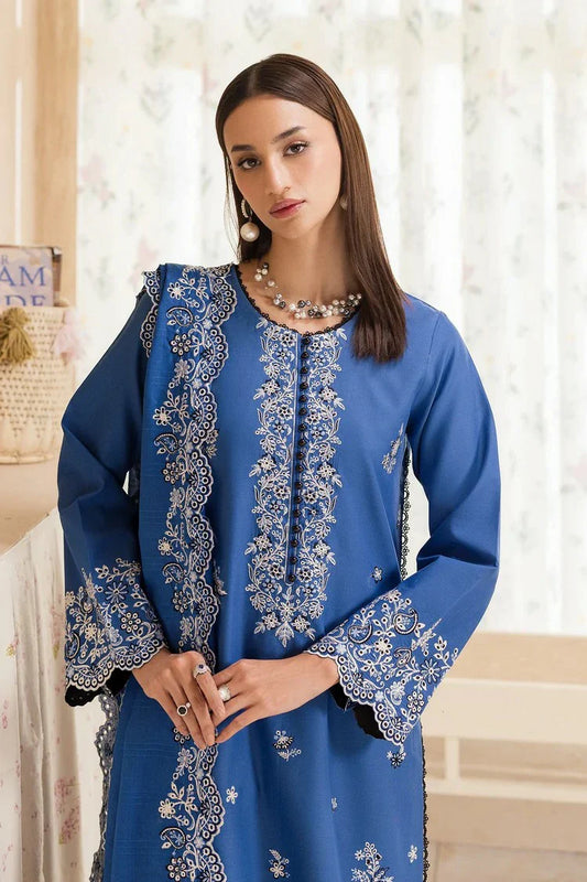 Picture of Rajbari - Nissa Chikankari Exclusive - Design 07 - Unstitched - Available at Raja Sahib