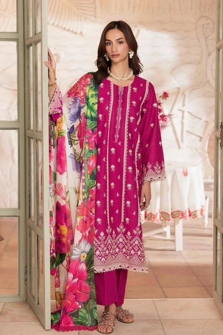 Picture of Rajbari - Nissa Chikankari Exclusive - Design 09 - Unstitched - Available at Raja Sahib