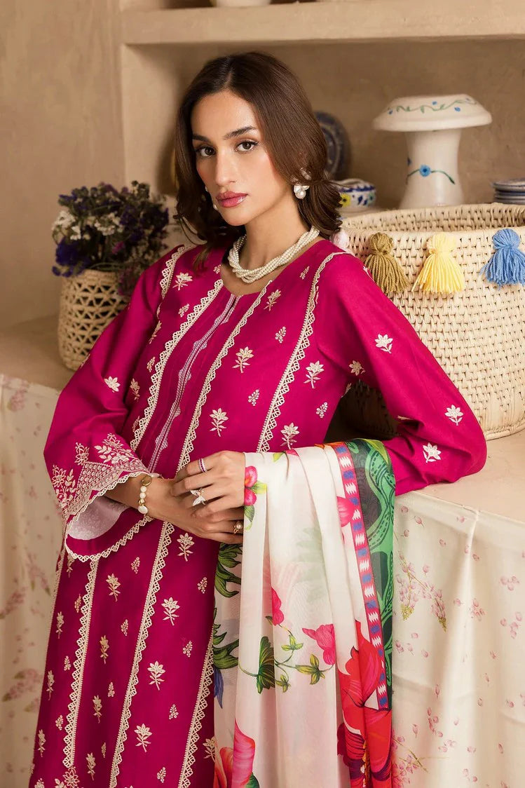 Picture of Rajbari - Nissa Chikankari Exclusive - Design 09 - Unstitched - Available at Raja Sahib