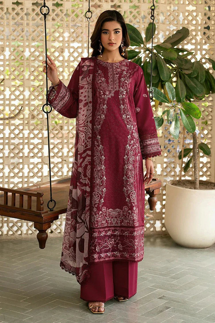 Picture of Ramsha - Ghazal Luxury Lawn Collection Vol 7 - G-701 - Unstitched - Available at Raja Sahib