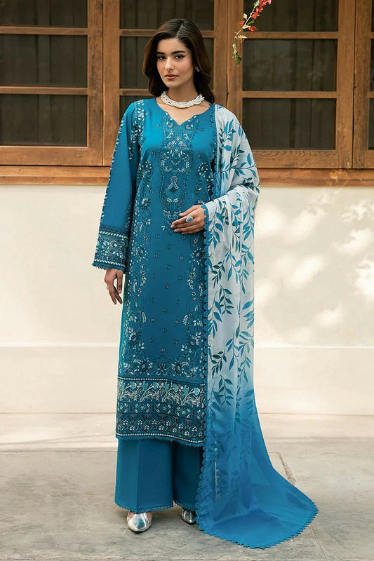 Picture of Ramsha - Ghazal Luxury Lawn Collection Vol 7 - G-702 - Unstitched - Available at Raja Sahib