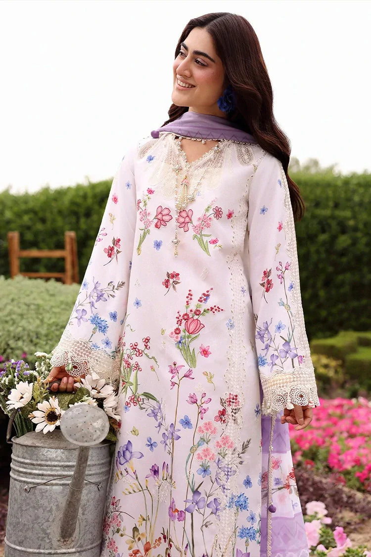 Picture of Sardinia - Embroidered Lawn Eid Edit - 01-LAVENDER CLOUDS - Unstitched - Available at Raja Sahib