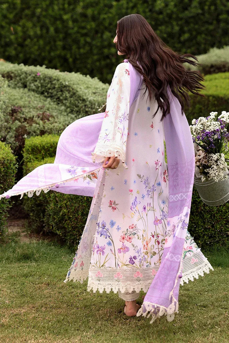 Picture of Sardinia - Embroidered Lawn Eid Edit - 01-LAVENDER CLOUDS - Unstitched - Available at Raja Sahib