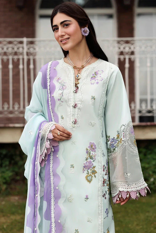 Picture of Sardinia - Embroidered Lawn Eid Edit - 02-MISTY MORNING - Unstitched - Available at Raja Sahib