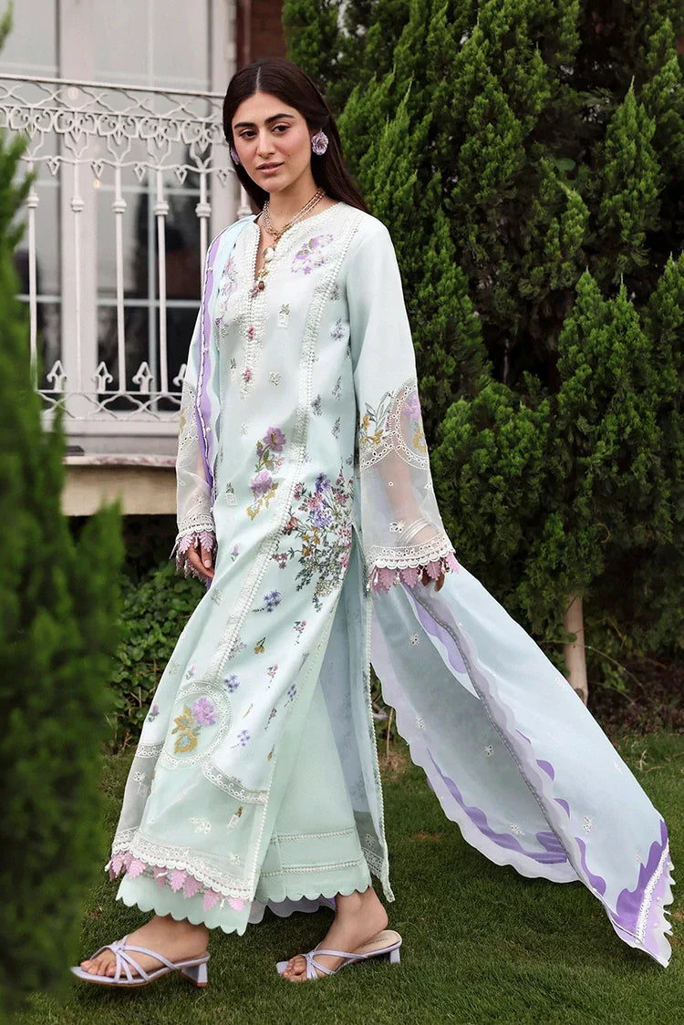Picture of Sardinia - Embroidered Lawn Eid Edit - 02-MISTY MORNING - Unstitched - Available at Raja Sahib