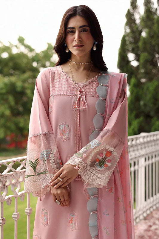 Picture of Sardinia - Embroidered Lawn Eid Edit - 03-ROSE RIDGE - Unstitched - Available at Raja Sahib