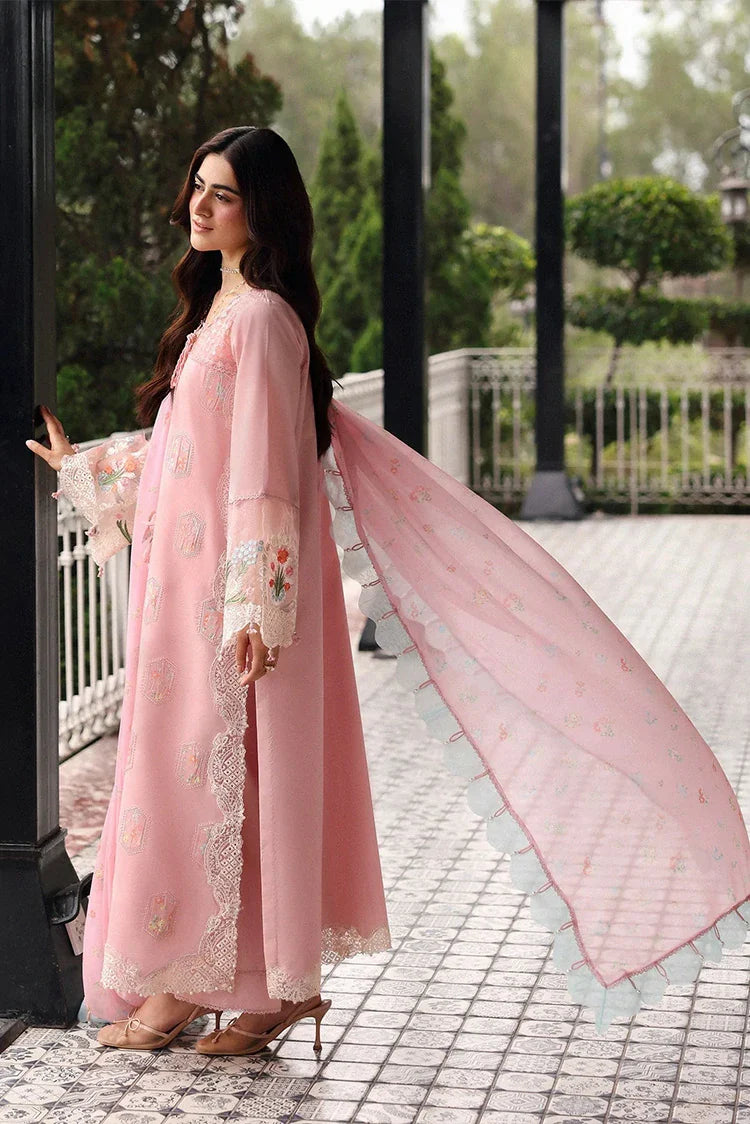Picture of Sardinia - Embroidered Lawn Eid Edit - 03-ROSE RIDGE - Unstitched - Available at Raja Sahib