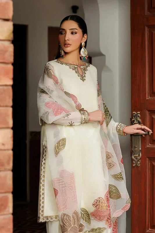 Picture of Zarif - Nourah Formal Wear - ZF-ZQH-01 AMANI - Unstitched - Available at Raja Sahib