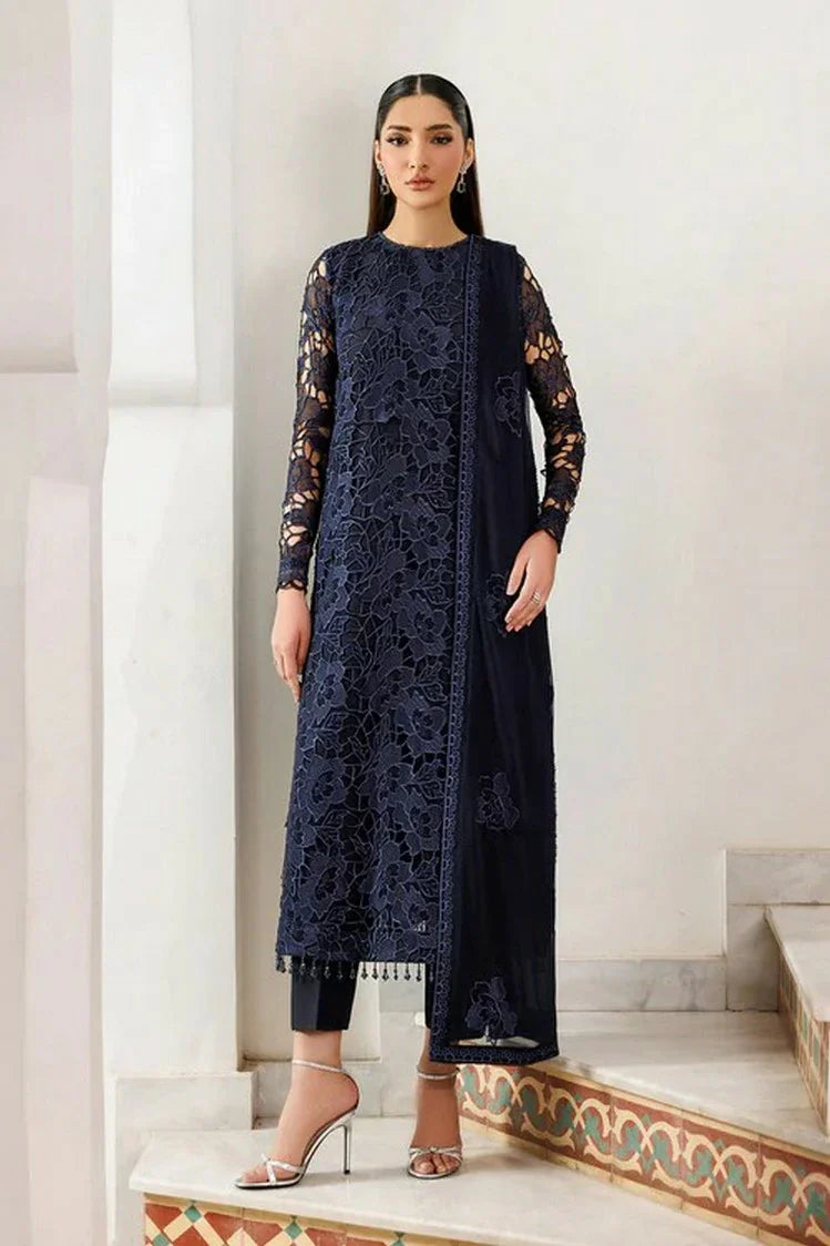Picture of Zarif - Nourah Formal Wear - ZF-ZQH-02 SARAYA - Unstitched - Available at Raja Sahib