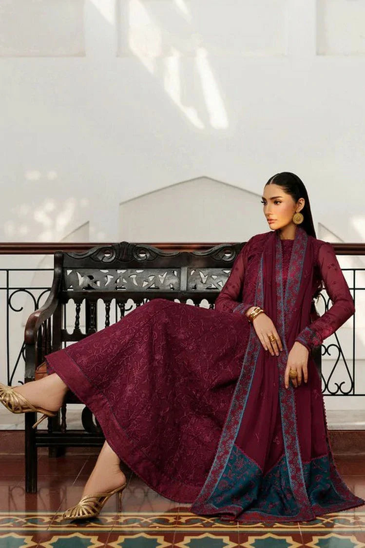 Picture of Zarif - Nourah Formal Wear - ZF-ZQH-04 MAHAL - Unstitched - Available at Raja Sahib
