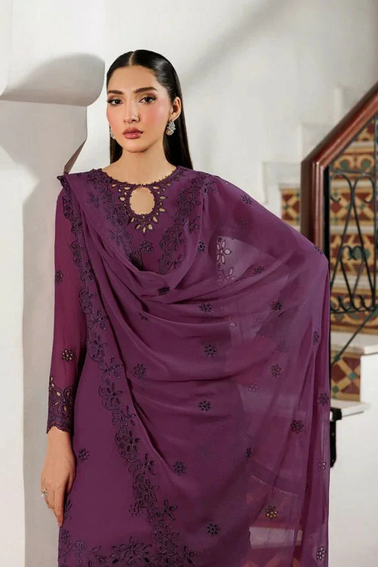 Picture of Zarif - Nourah Formal Wear - ZF-ZQH-08 WADHAI - Unstitched - Available at Raja Sahib