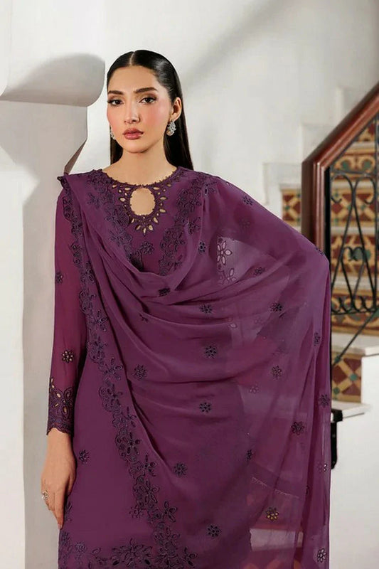 Picture of Zarif - Nourah Formal Wear - ZF-ZQH-08 WADHAI - Unstitched - Available at Raja Sahib