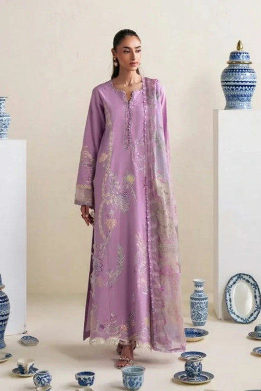 Picture of Neeshay - Whispers Of Summer Luxury Lawn - NH-14-EVIE - Unstitched - Available at Raja Sahib