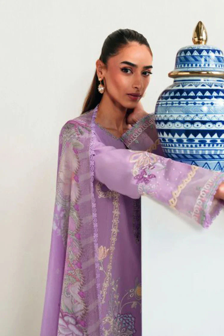 Picture of Neeshay - Whispers Of Summer Luxury Lawn - NH-14-EVIE - Unstitched - Available at Raja Sahib