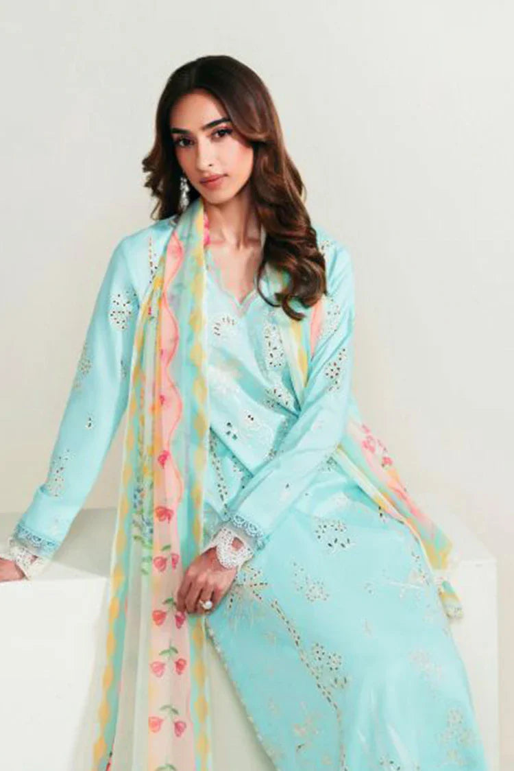 Picture of Neeshay - Whispers Of Summer Luxury Lawn - NH-24-SYLVIA - Unstitched - Available at Raja Sahib